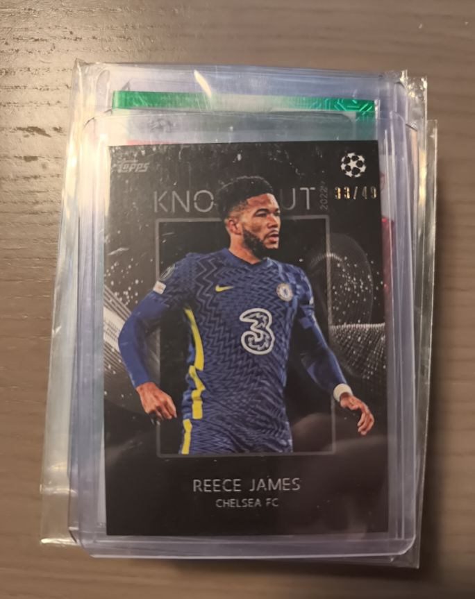 2022 Topps On Demand UCL Knockout #33/49 Reece James — front