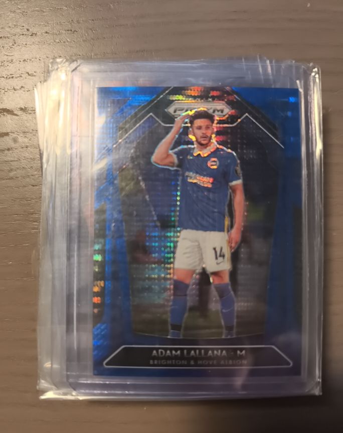 2020 Panini Prizm Premier League #170 Adam Lallana — front