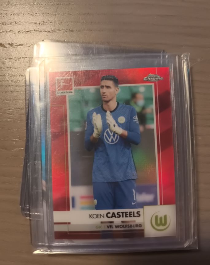 2020-21 Topps Chrome Bundesliga #96 Koen Casteels — front
