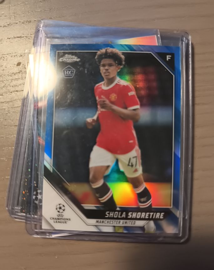2021-22 Topps Chrome UEFA #138 Shola Shoretire — front
