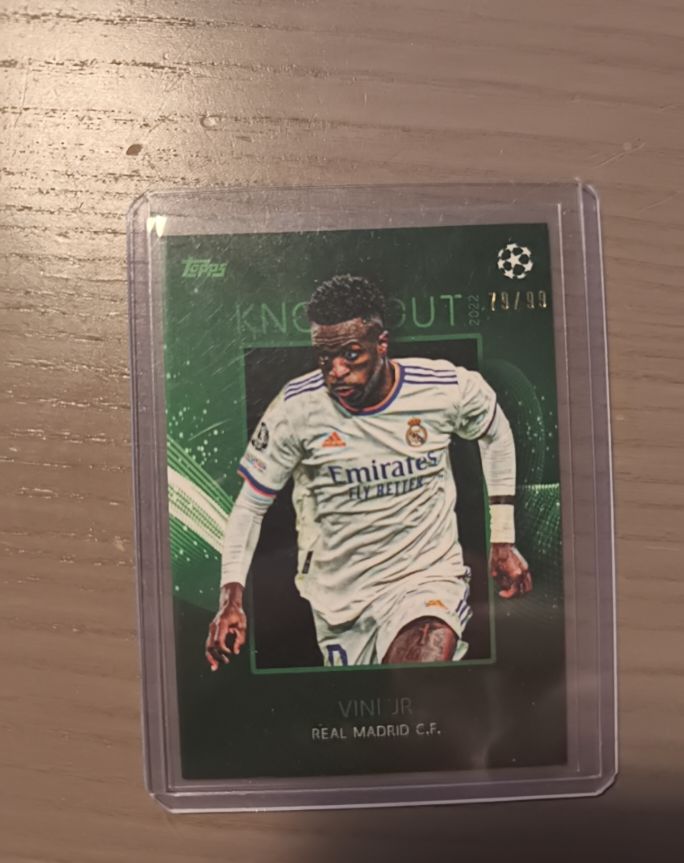 2022 Topps UEFA Champions League Knockout #79 Vinícius Júnior — front