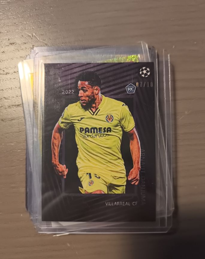 2022 Topps On Demand UCL Knockout Black #07/10 Arnaut Danjuma Rookie RC — front