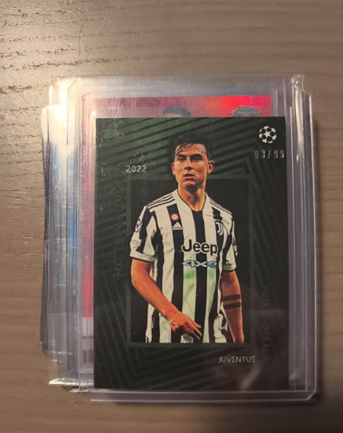 2022 Topps UEFA Champions League Knockout #Paulo Dybala — front