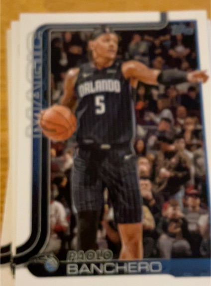 2025-26 Topps Basketball #87 Paolo Banchero — front