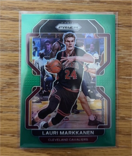 2021-22 Panini Prizm #86 Lauri Markkanen — front