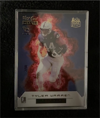 2025 Wild Card Matte Rookie Heat #Tyler Warren — front
