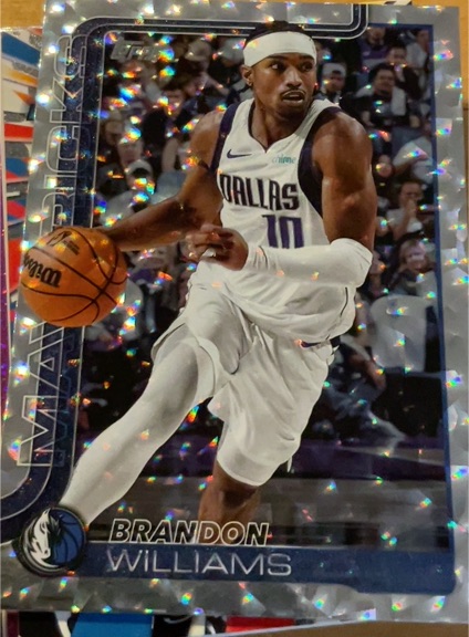2025-26 Topps #171 Brandon Williams — front