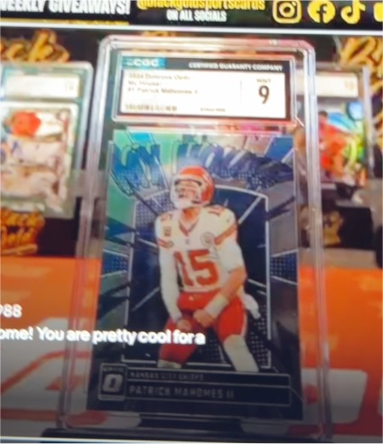 2020 Panini Donruss Optic #15 Patrick Mahomes II — front