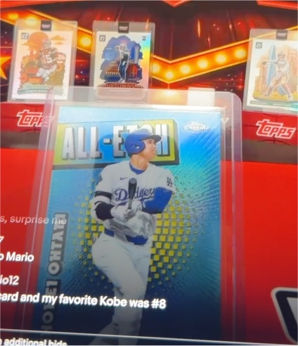 2025 Topps Chrome All-Etch #CAE-1 Shohei Ohtani — front