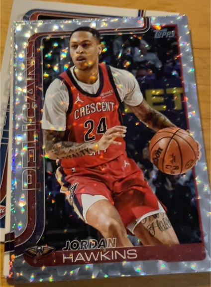 2025-26 Topps #194 Jordan Hawkins — front