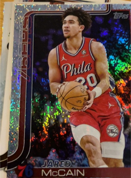 2025-26 Topps #24 Jared McCain — front
