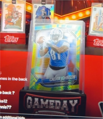 2025 Panini Prizm #111 Calvin Johnson — front
