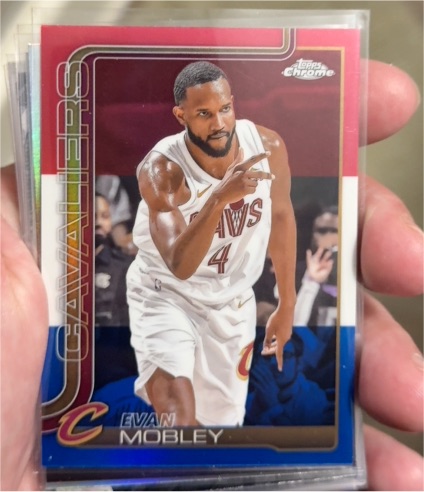 2025-26 Topps Chrome #67 Evan Mobley — front