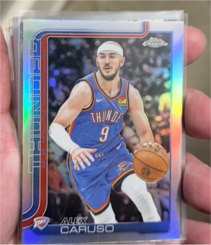 2025-26 Topps Chrome #170 Alex Caruso — front