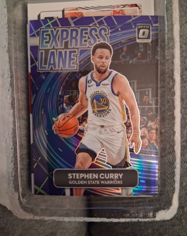 2022-23 Panini Donruss Optic #2 Stephen Curry Express Lane — front