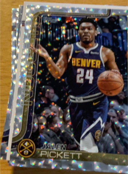 2025 Topps Basketball #107 Jalen Pickett — front