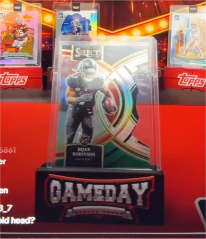 2023 Panini Select Premier Level #180 Bijan Robinson — front