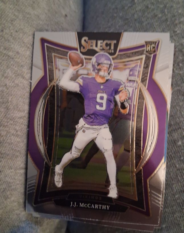 2024 Panini Select #24 J.J. McCarthy RC — front