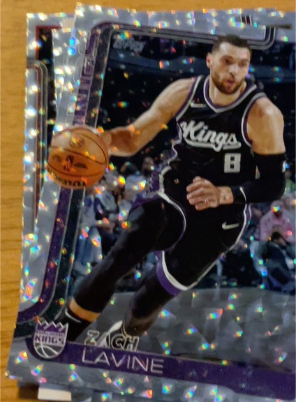 2025-26 Topps #163 Zach LaVine Sacramento Kings — front