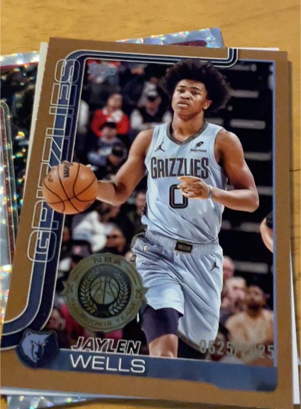 2025-26 Topps #183 Jaylen Wells — front