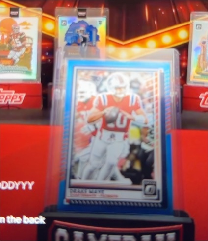 2025 Panini Donruss Optic #47 Drake Maye — front