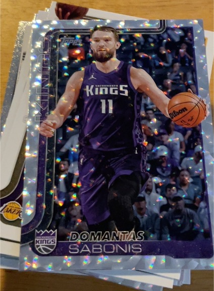2025-26 Topps #167 Domantas Sabonis — front