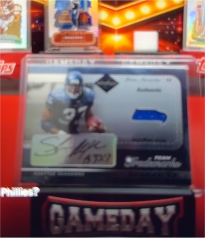 2003 Leaf Limited Team Trademarks #15 Shaun Alexander — front