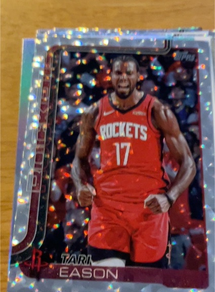 2025-26 Topps #179 Tari Eason — front