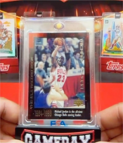 1993-94 Topps Finest #1 Michael Jordan — front