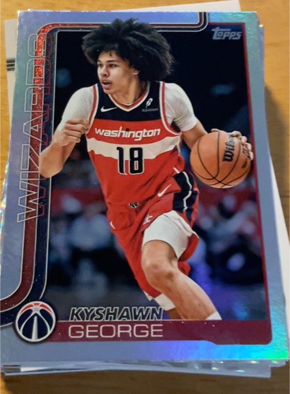 2025 Topps #98 Kyshawn George — front