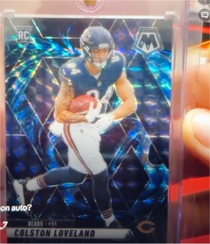 2025 Panini Mosaic #304 Colston Loveland — front