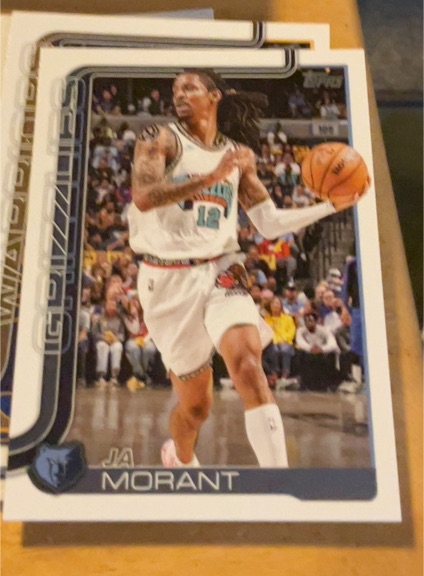 2025-26 Topps #182 Ja Morant — front