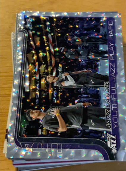 2025-26 Topps Basketball #290 Jazz Dance! Youthful Jazz Play Hard — front