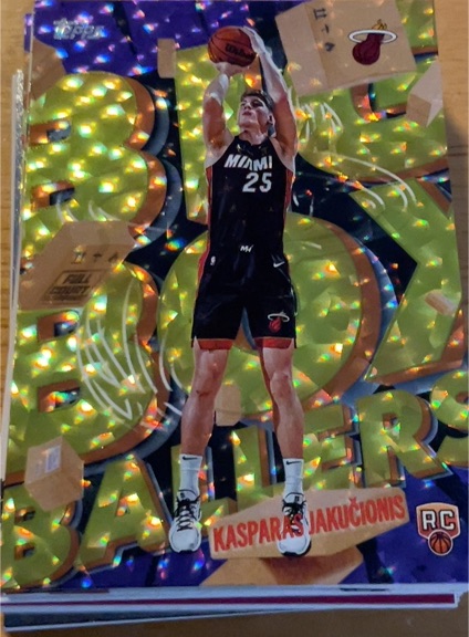 2025-26 Topps Big Box Ballers #BB-20 Kasparas Jakucionis — front