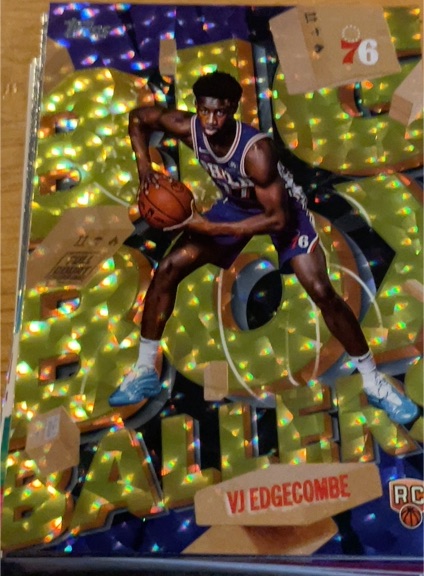 2025-26 Topps Big Box Ballers #BB-3 VJ Edgecombe — front