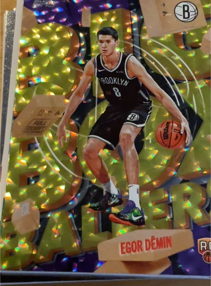 2025-26 Topps Basketball #BB-8 Egor Demin — front
