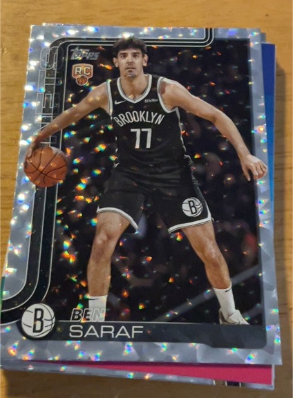 2025-26 Topps #226 Ben Saraf — front