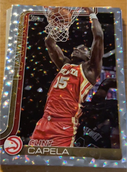 2025-26 Topps #63 Clint Capela — front