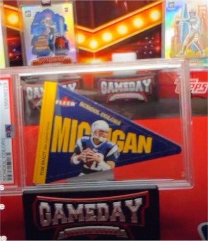 Michigan Wolverines Felt Pennant — front