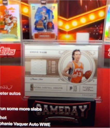 2010-11 Playoff National Treasures Century #80 Steve Nash — front