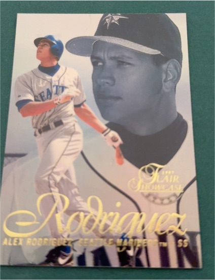 1997 Flair Showcase #3 Alex Rodriguez — front