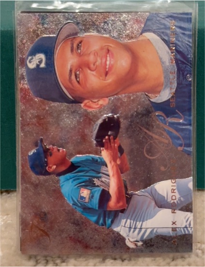 1995 Fleer Flair #85 Alex Rodriguez — front