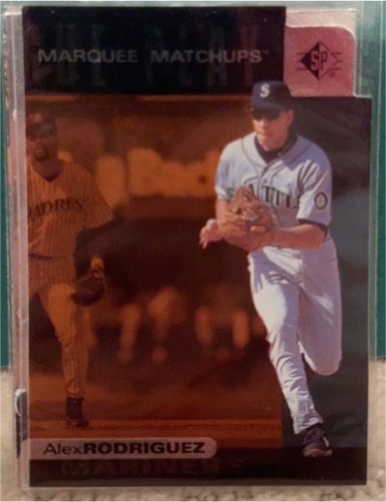 1997 Upper Deck SP Marquee Matchups #MM8 Alex Rodriguez — front
