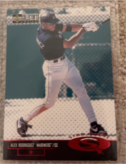 1998 Upper Deck Collector's Choice Star Quest #SQ35 Alex Rodriguez — front