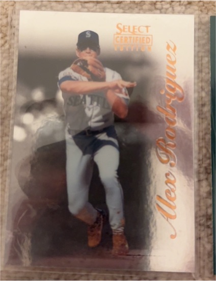 1996 Select Certified Edition #6 Alex Rodriguez — front