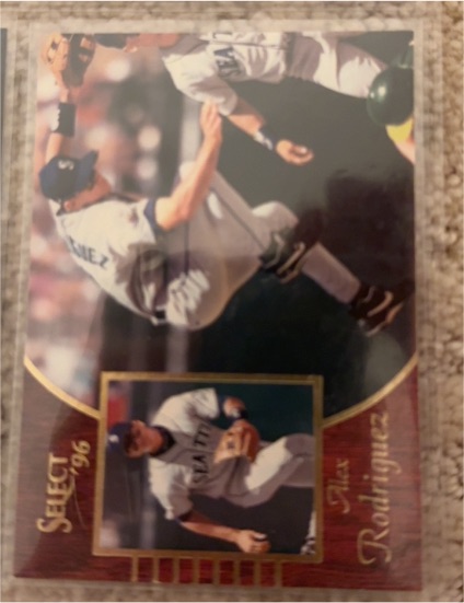 1996 Select #45 Alex Rodriguez — front