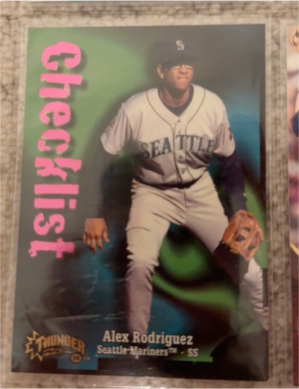 1998 Skybox Circa Thunder #298 Alex Rodriguez — front