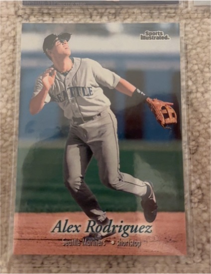 1997 Fleer Sports Illustrated #158 Alex Rodriguez — front