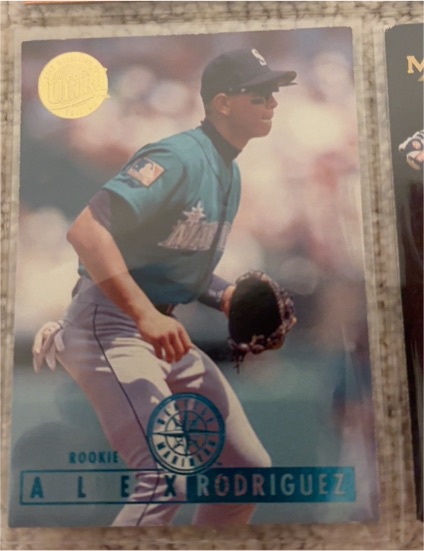 1995 Fleer Ultra #331 Alex Rodriguez — front
