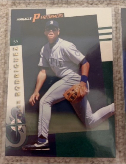 1998 Pinnacle Performers #4 Alex Rodriguez — front